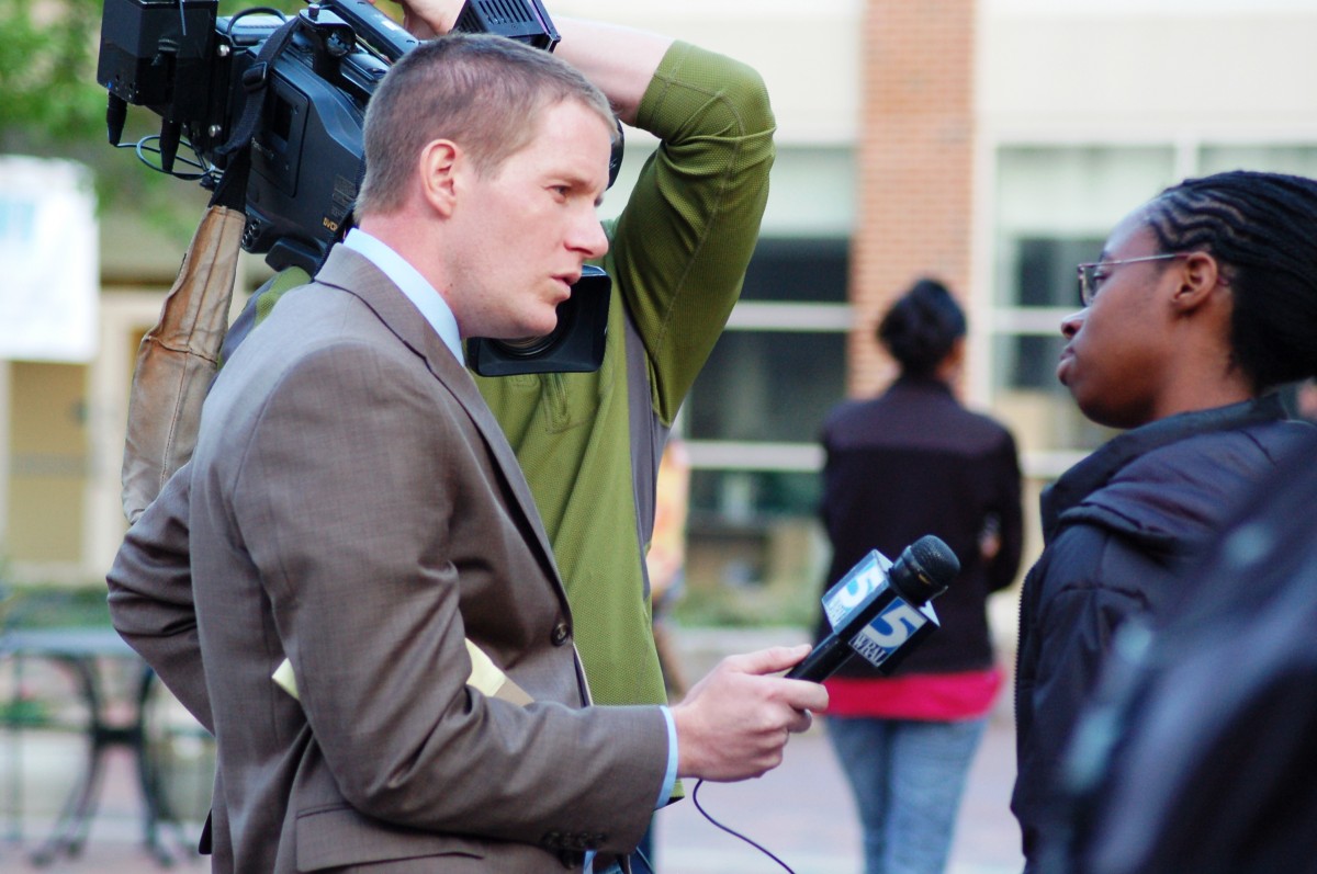 TV reporter